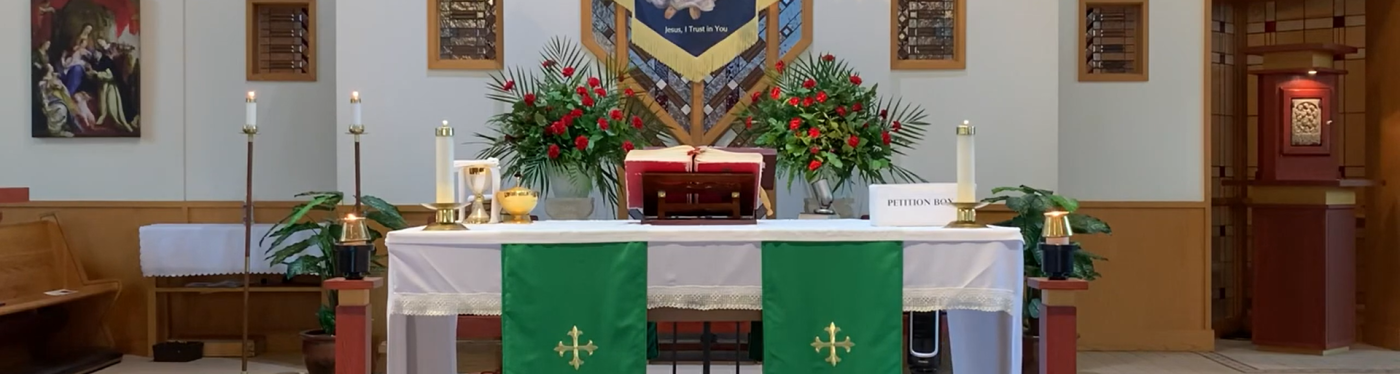 St. Dominics Church Altar Ordinary Time