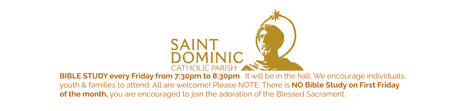 SD Bible Study sessions for the current month