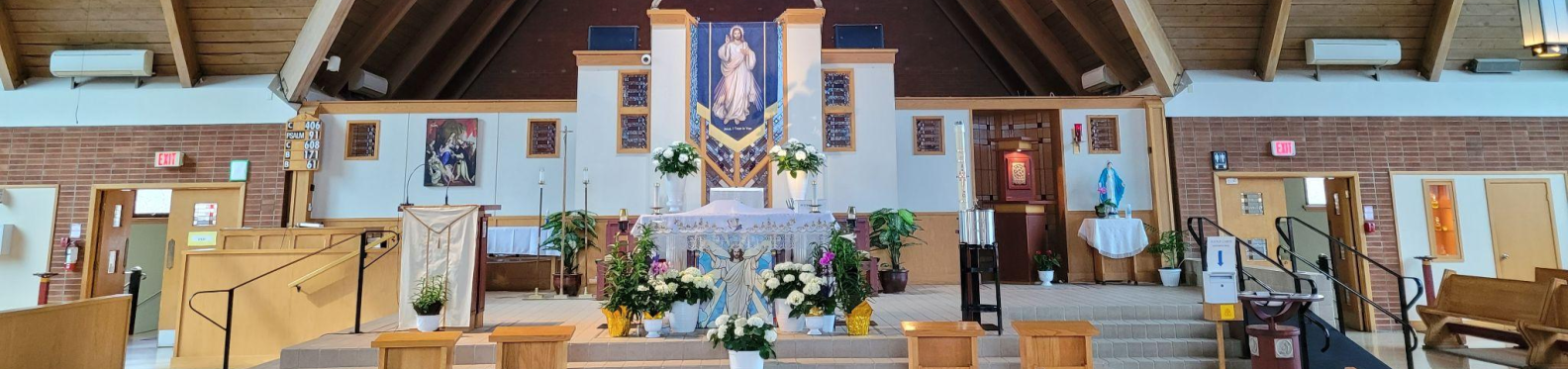 SD Easter 2026 Front View Altar