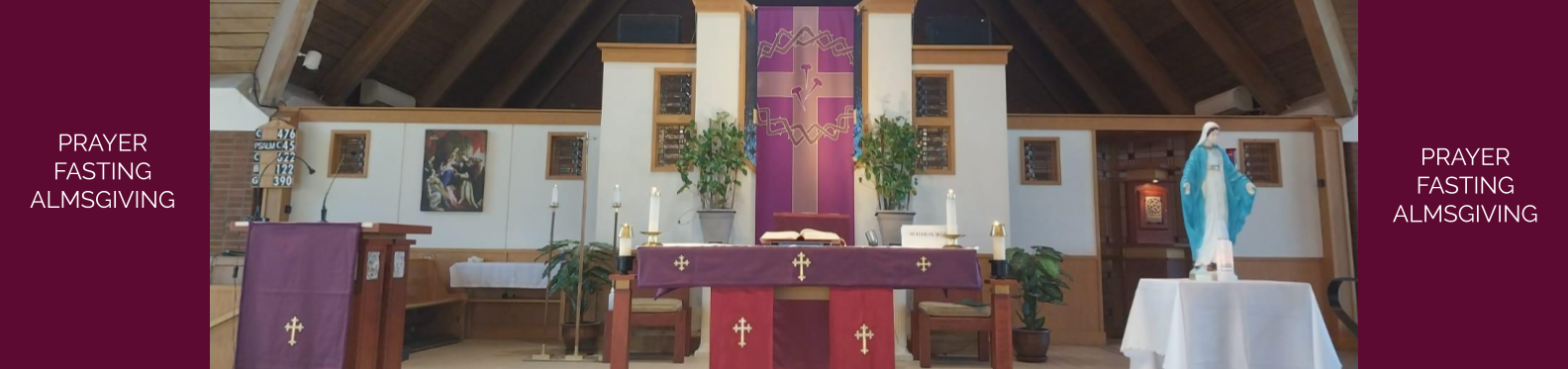 SD Lent Altar 2024
