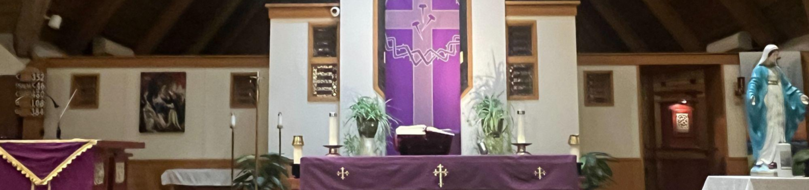 SD Lenten Altar 2025