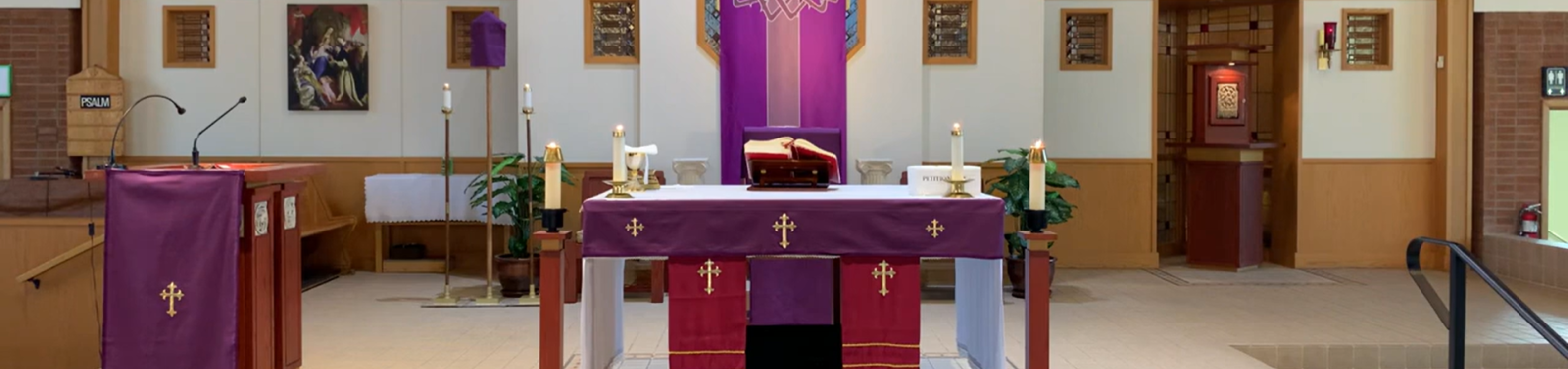 SD Lenten Altar