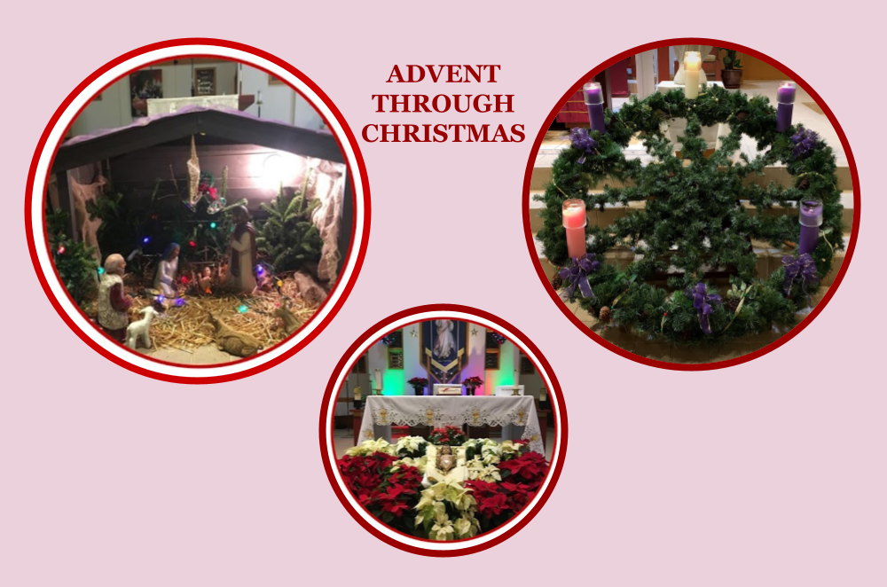 Advent through Christmas 2nd Sunday Advent  Dec 5, 2021