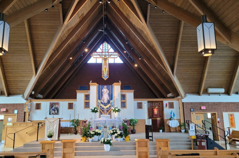 SD Easter 2026 Front View Altar