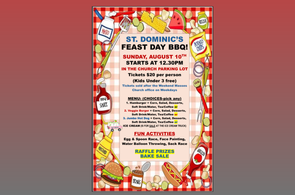 SD Feast Day BBQ Flyer 2025