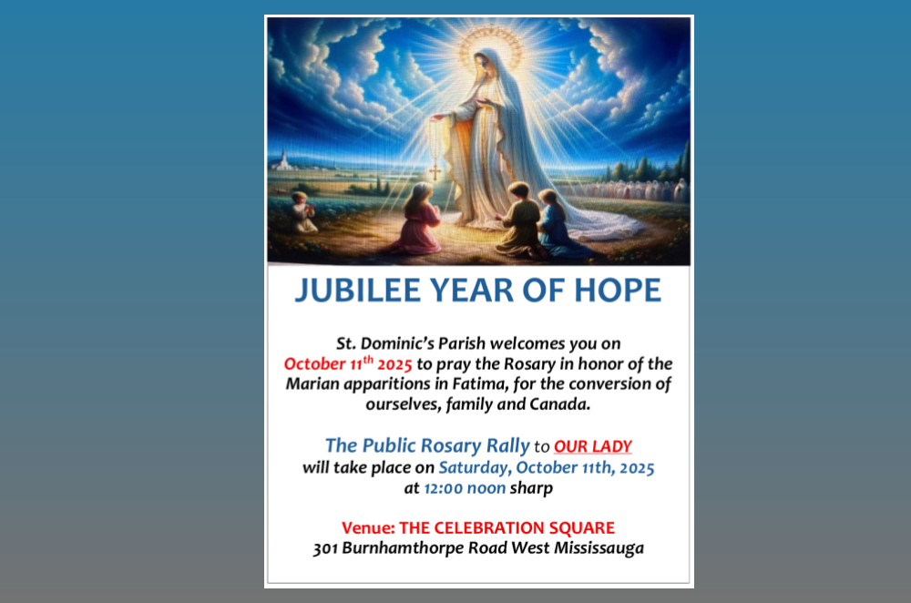 SD Jubilee Year of Hope Public Rosary