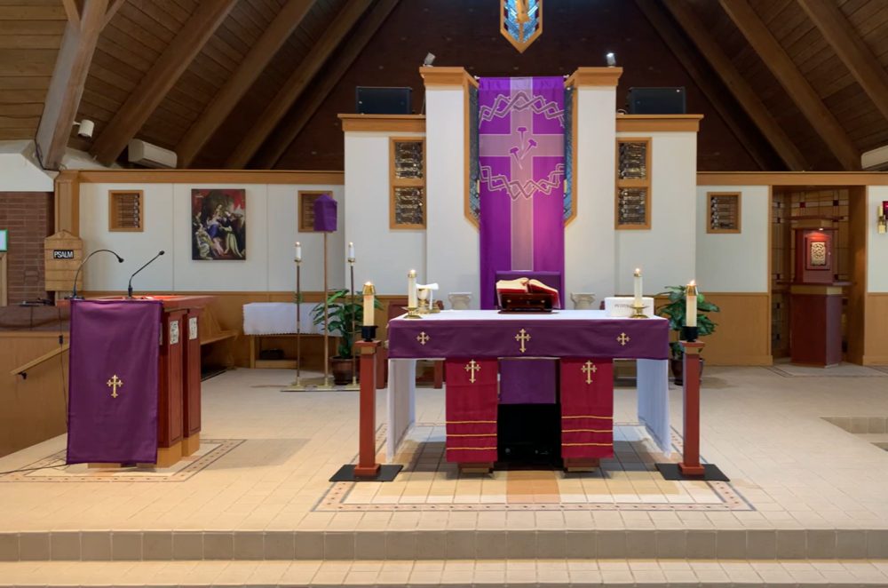 SD Lenten Altar
